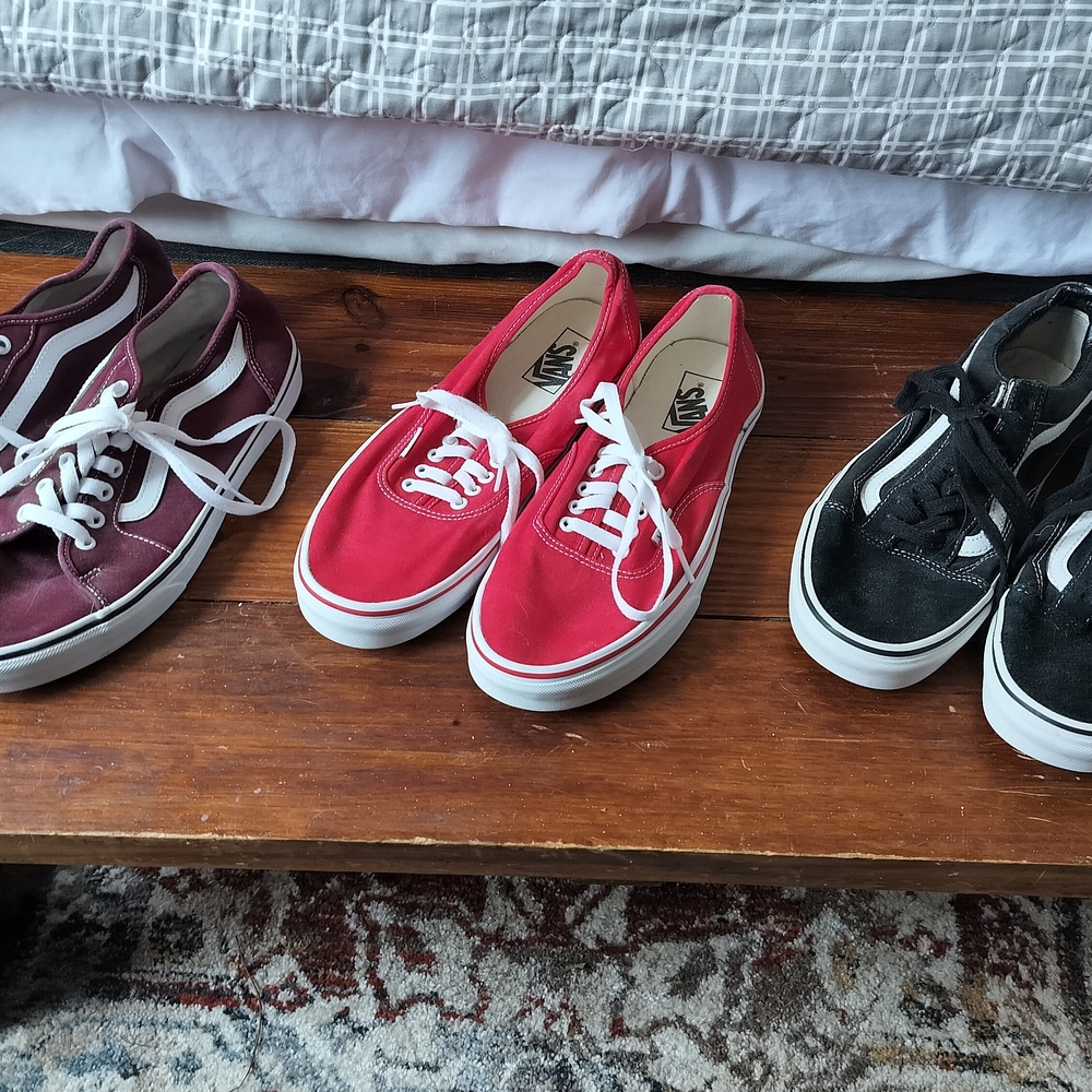 Vans Canvas Sneakers Bundle